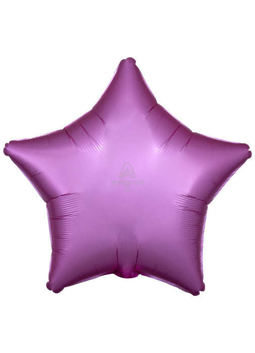 Satin Flamingo Star Balloon