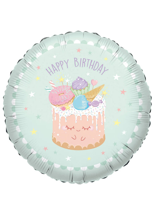 Happy Birthday Cake Balloon