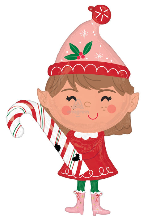 Christmas Elf Large Balloon