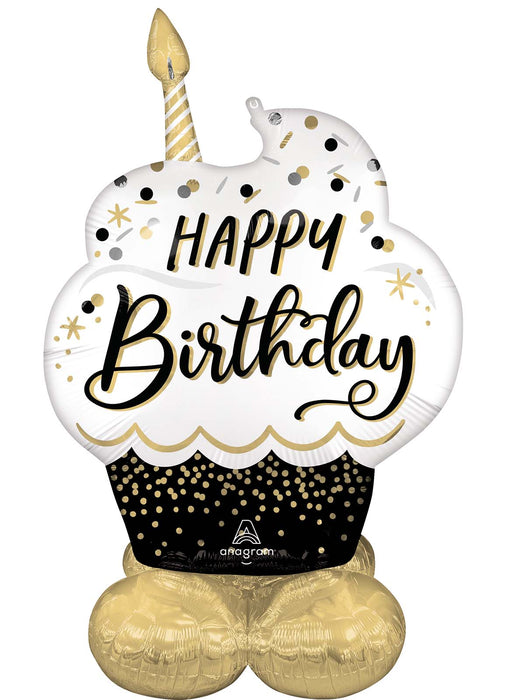 Birthday Cupcake Airloonz Balloon