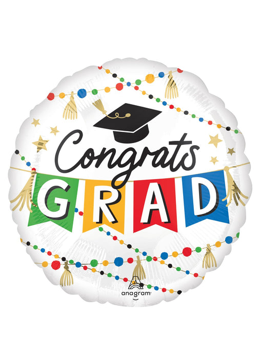 Congrats Grad Party Foil Balloon