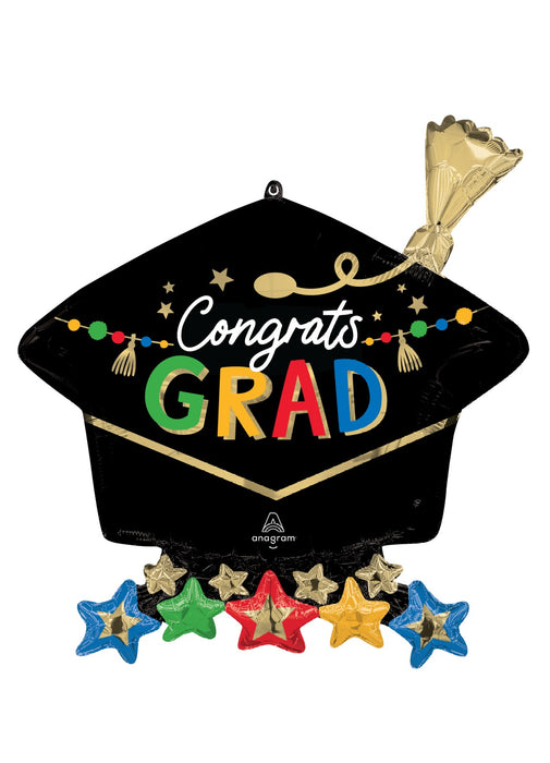 Graduation Cap Large Balloon
