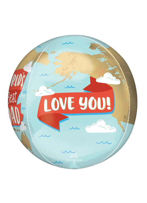 World's Best Dad Orbz Balloon