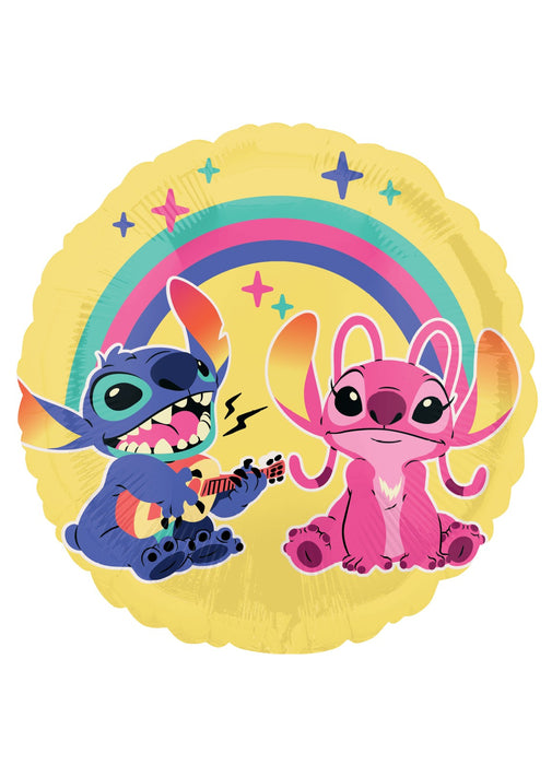 Disney Stitch & Angel Foil Balloon