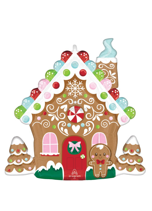 Gingerbread House Large Balloon