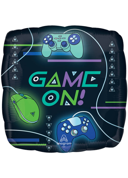 Game On Foil Balloon