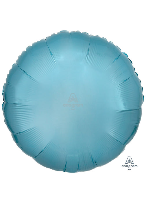 Metallic Pastel Blue Circle Foil Balloon