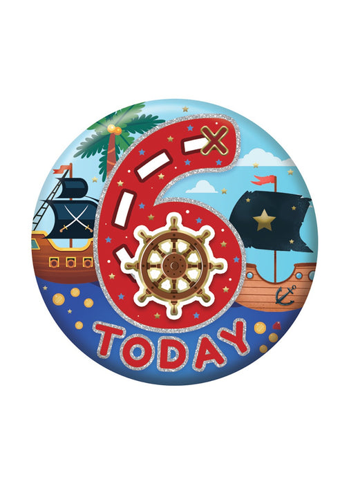 Age 6 Boy Small Badge