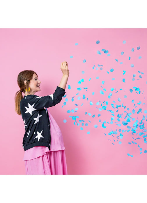 Blue Gender Reveal Latex Balloon