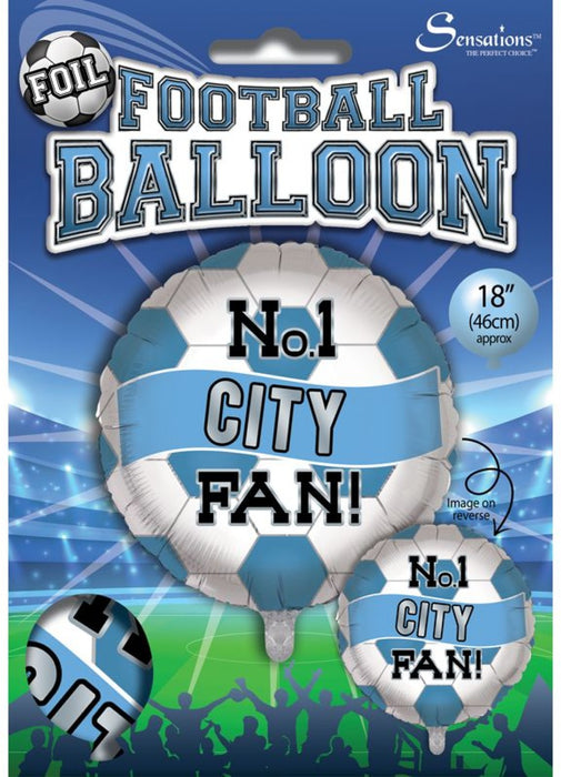 No.1 City Fan Football Balloon
