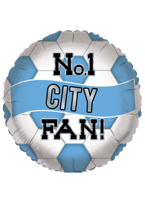 No.1 City Fan Football Balloon