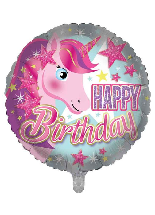 Unicorn Birthday Foil Balloon