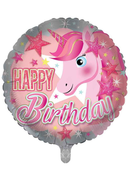 Unicorn Birthday Foil Balloon