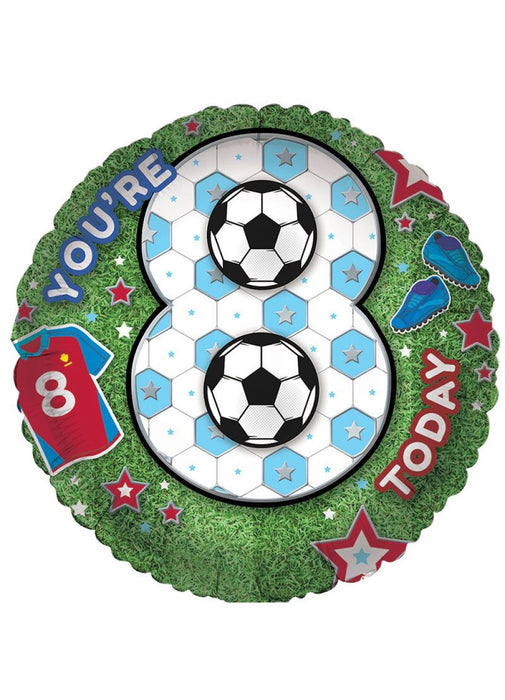 Age 8 Boy Foil Balloon