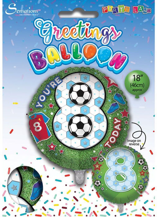 Age 8 Boy Foil Balloon