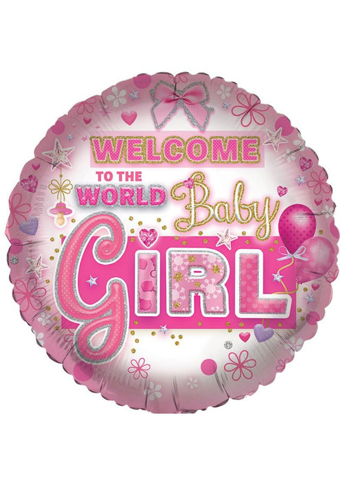It's A Girl Foil Balloon