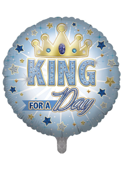 King for a Day Jumbo Foil Balloon