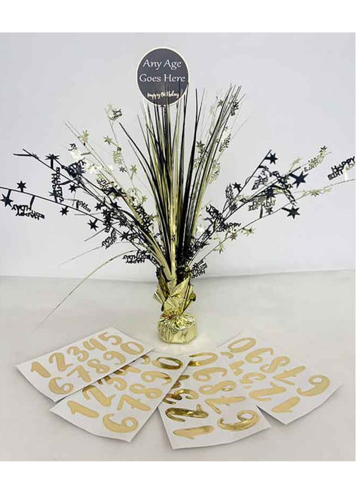 Add-An-Age Birthday Centrepiece