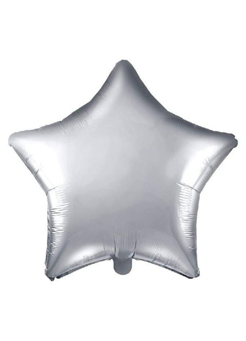 Silver Star Foil Balloon