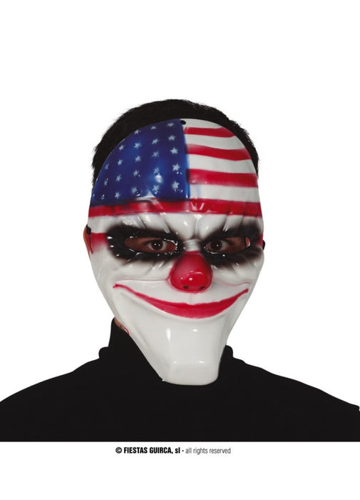 Clown USA Mask