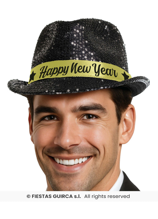 Happy New Year Trilby Hat