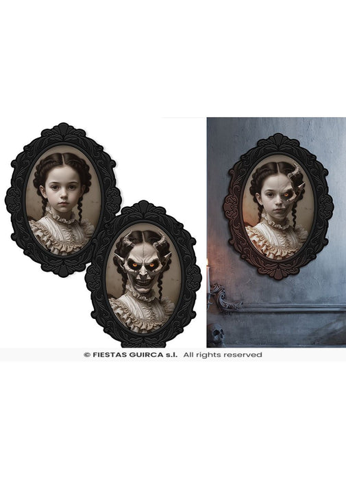 Girl Horror Picture Frame