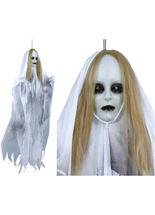 Hanging Ghost Woman Decoration
