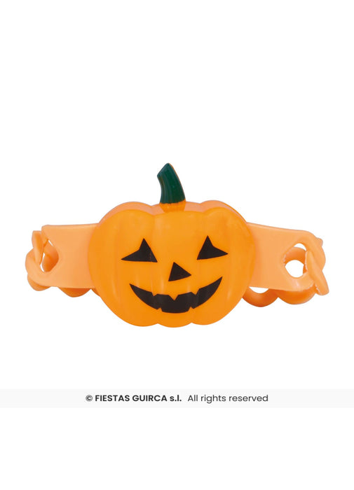 Light Up Pumpkin Wristband