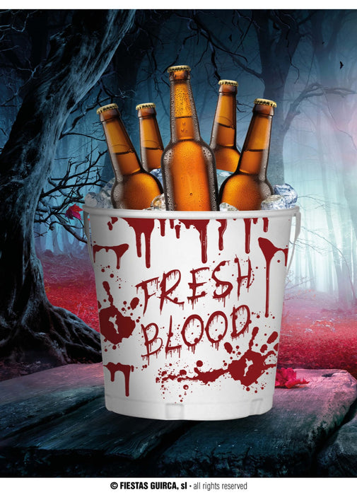 Fresh Blood Metal Bucket