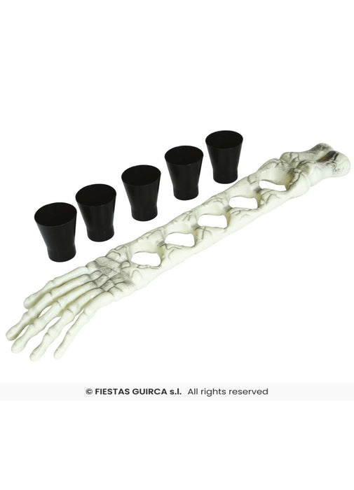 Skeleton Shot Holder with Cups