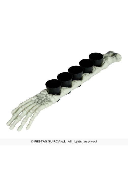 Skeleton Shot Holder with Cups