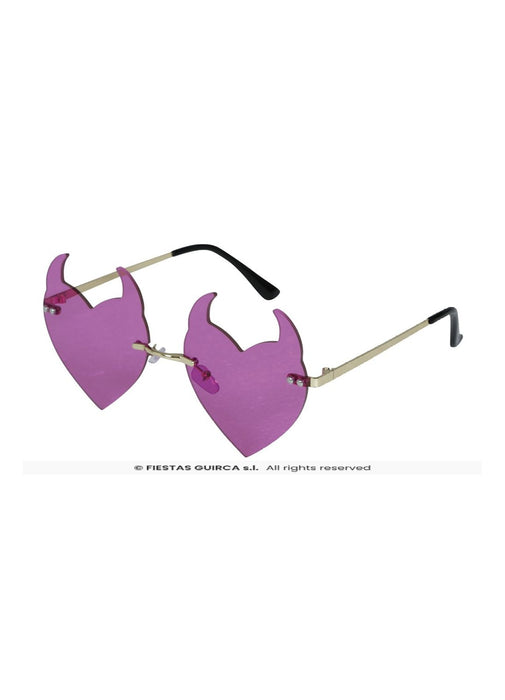 Purple Devil Glasses