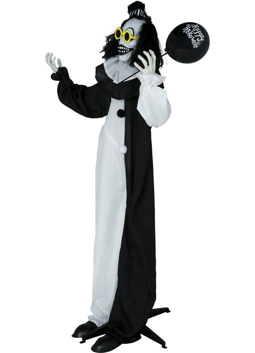 Clown Skeleton Prop with Movement, Light & Sound