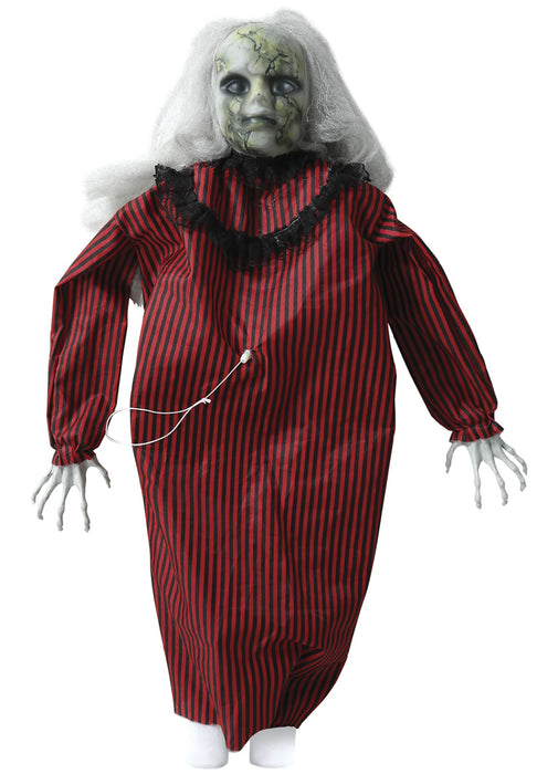 Levitating Dead Woman with Movement, Light & Sound