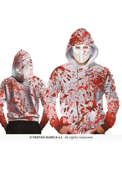 Bloody Hoodie With Mask