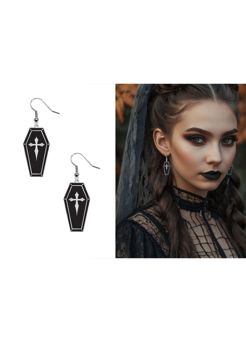 Coffin Earrings