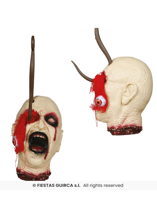 Hooked Hanging Head