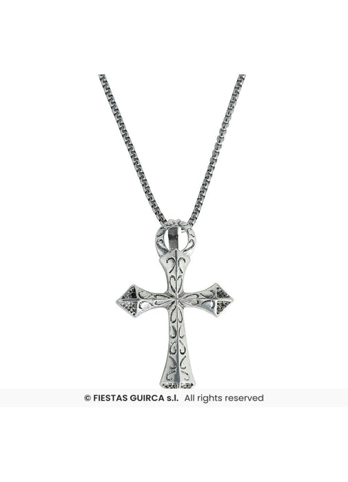 Metal Cross Necklace