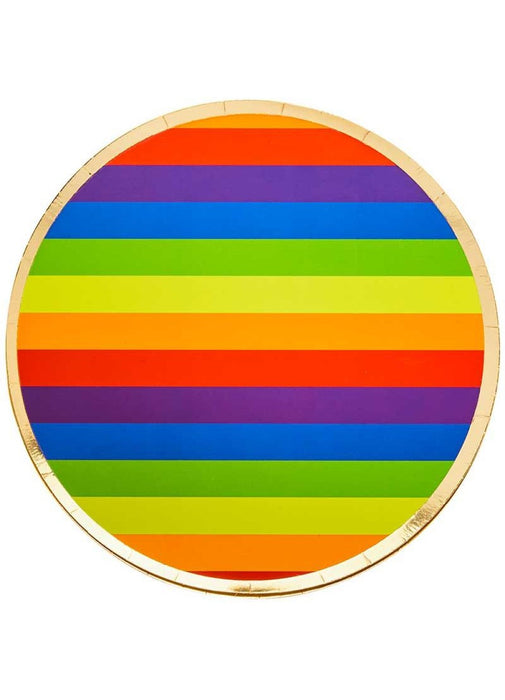 Rainbow Plates 8pk