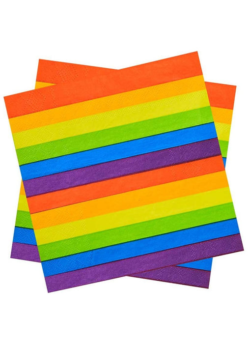 Rainbow Napkins 16pk