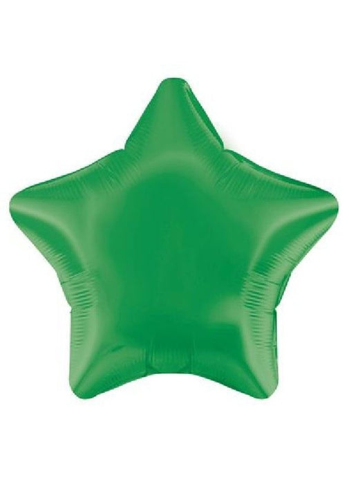 Green Star Foil Balloon
