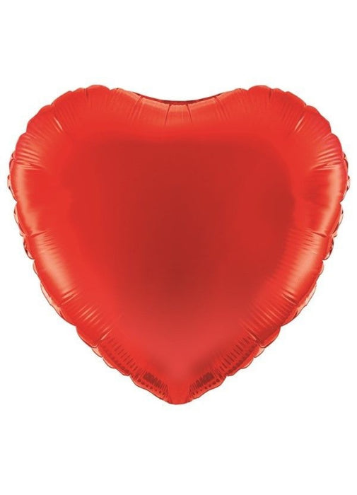 Red Heart Foil Balloon