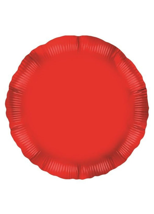 Red Circle Foil Balloon