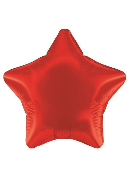 Red Star Foil Balloon