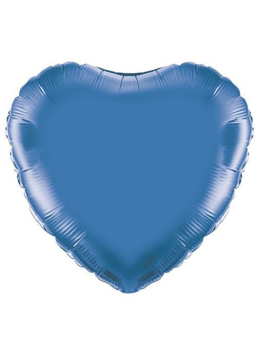 Royal Blue Heart Foil Balloon