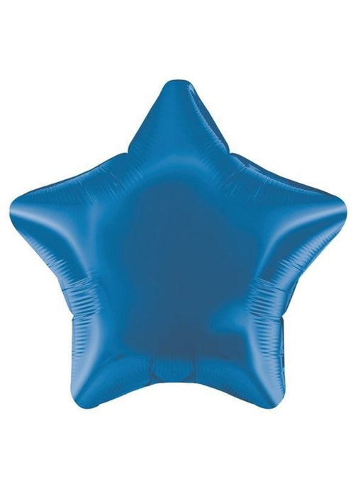 Royal Blue Star Foil Balloon