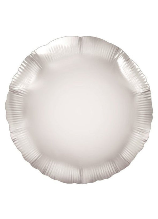 Metallic Silver Round Foil Balloon