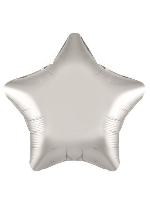 Metallic Silver Star Foil Balloon