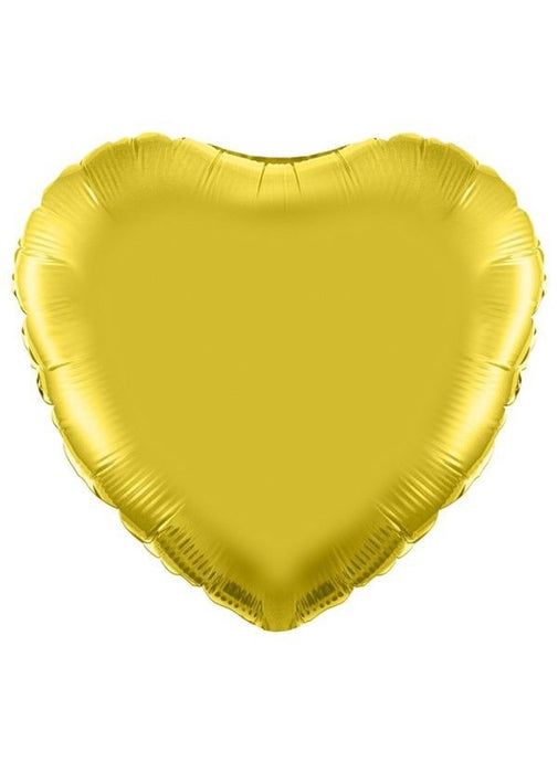 Metallic Gold Heart Foil Balloon