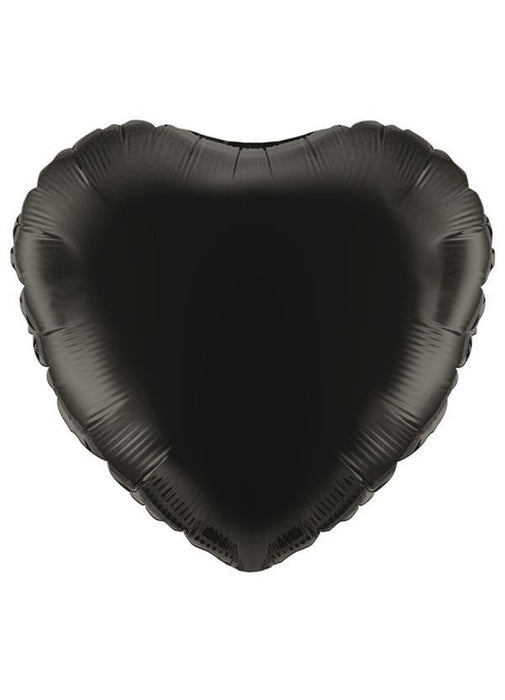 Black Heart Foil Balloon
